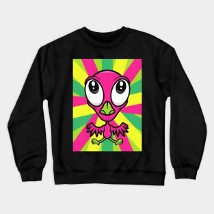 Tweeting Bird Crewneck Sweatshirt